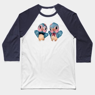 Lefton Bluebird Friends Baseball T-Shirt